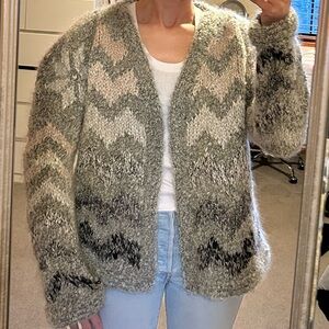 Hand Knit Vintage Sweater